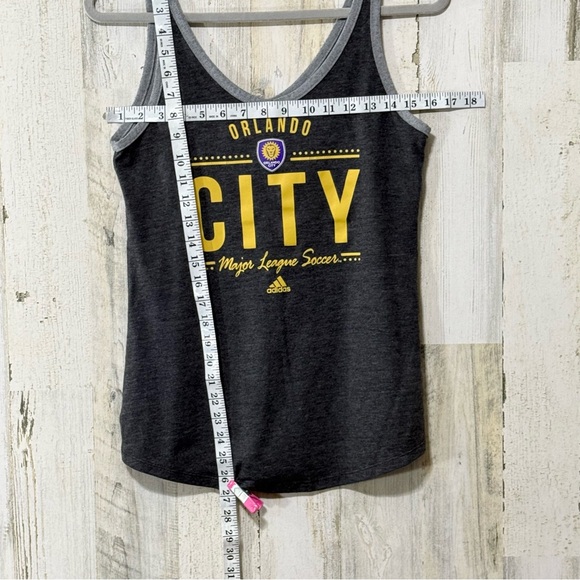 Adidas Women's V Neck Orlando City Tank Top - Picture 6 of 8